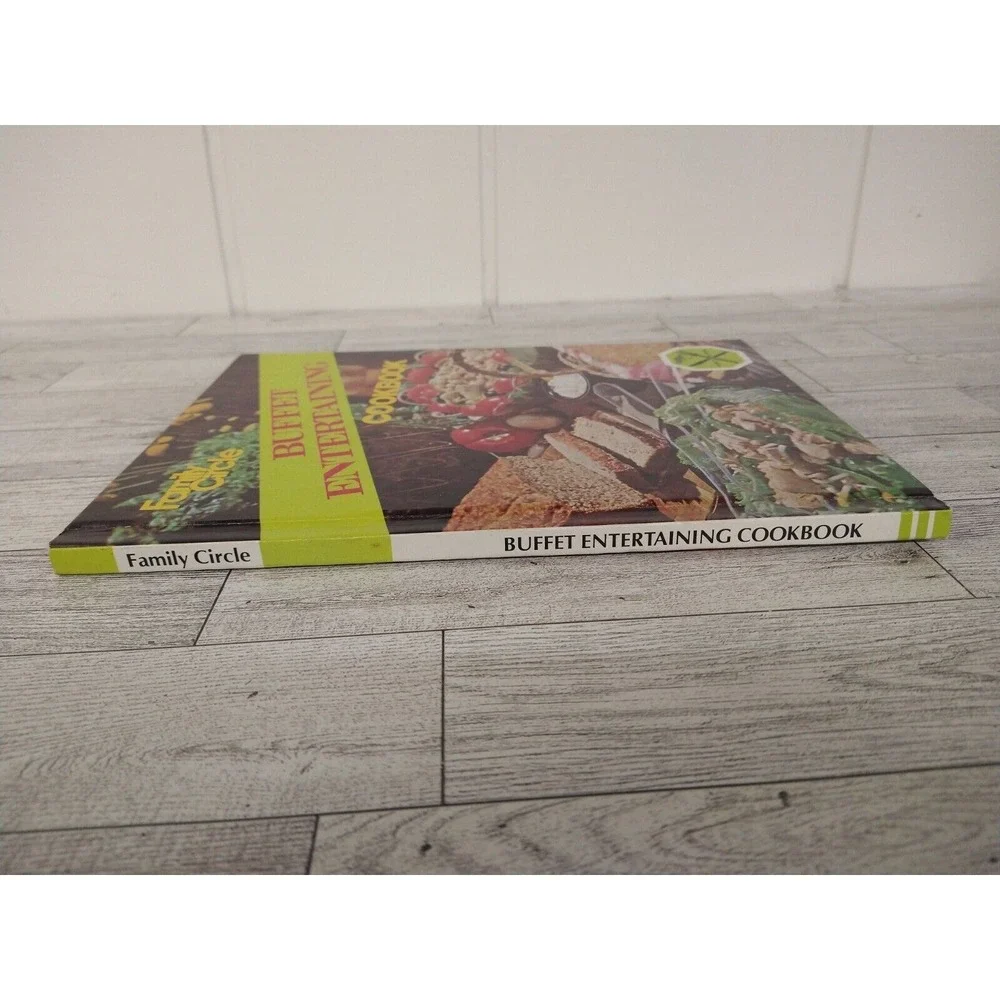 Family Circle Buffet Entertaining Cookbook 1978 Hardcover 96 Pgs Rockville House